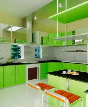 Кухня Зелень