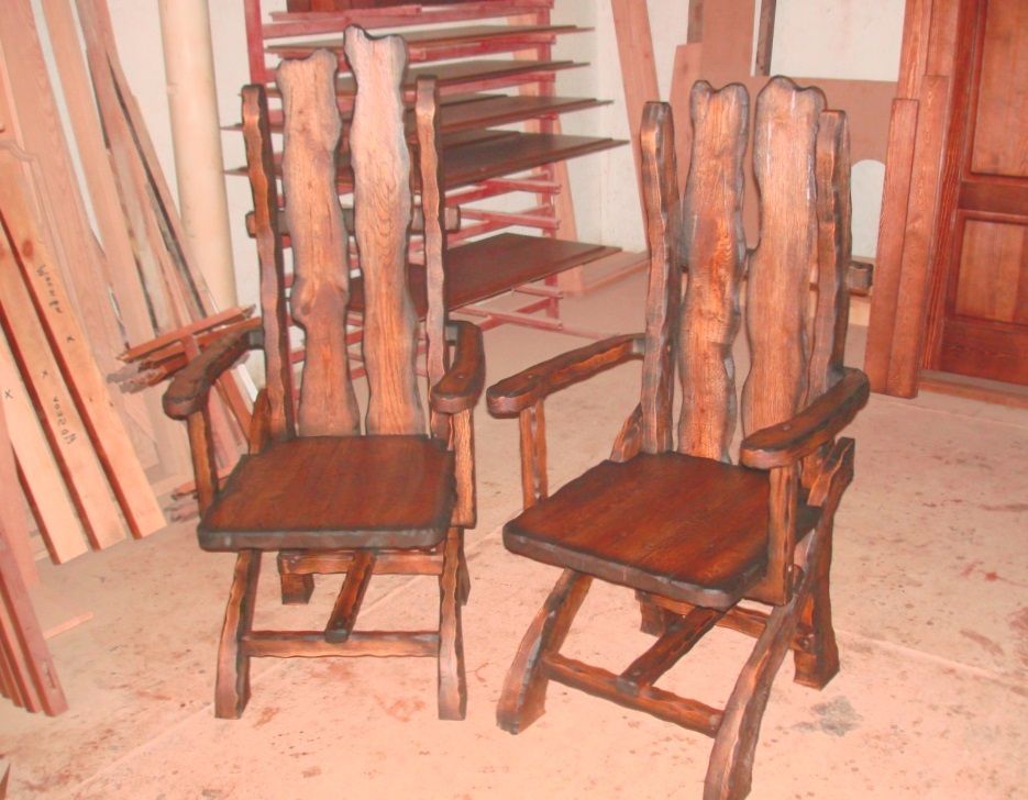 Кресло Кузьма из дерева